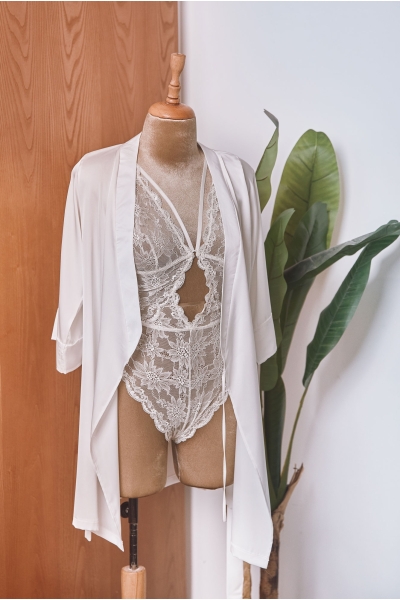 Body Dentelle Blanc