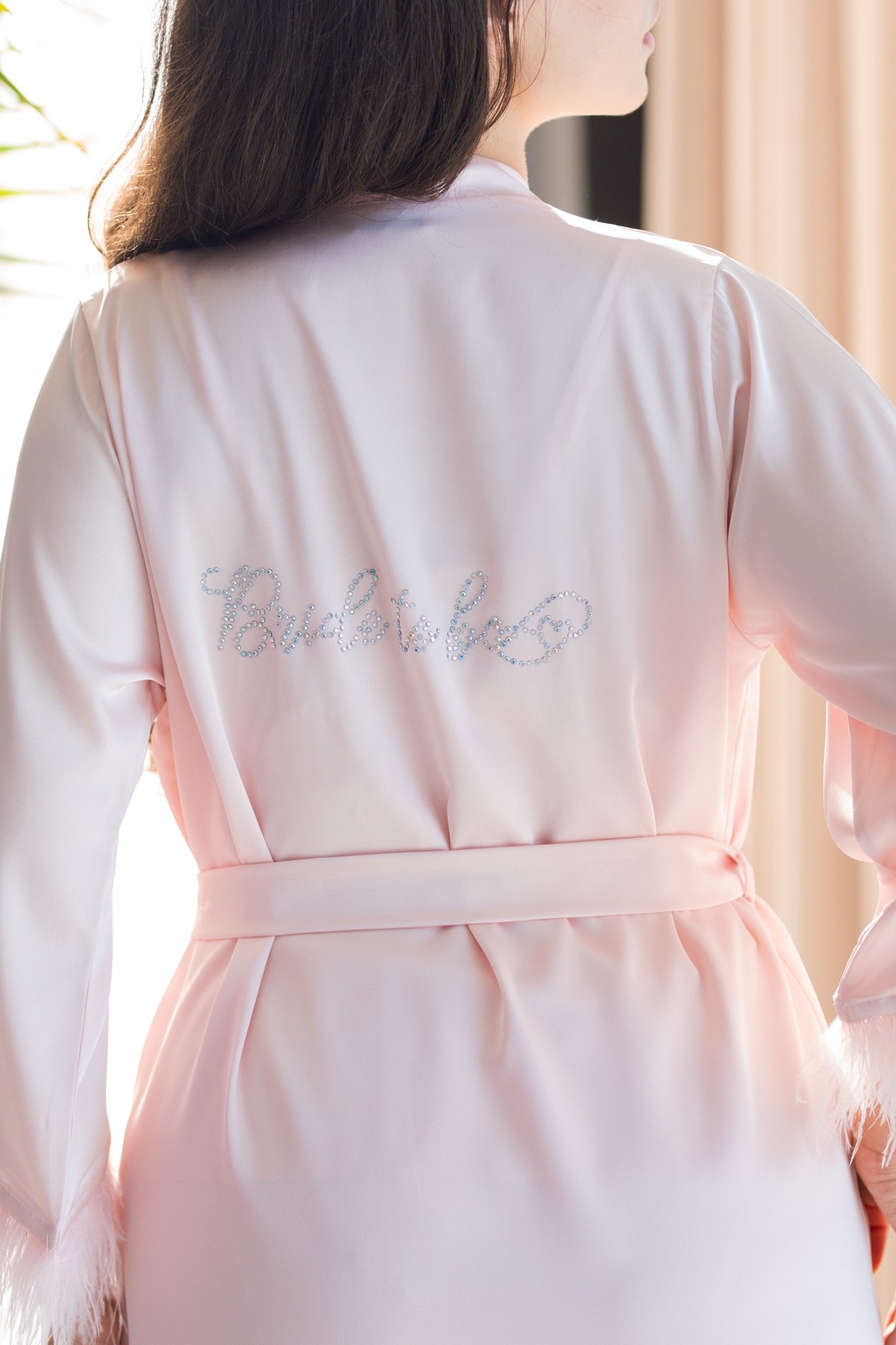 Ensemble satin 3 pièces Bride to be – Lingerie mariage chic | Glossy Envy