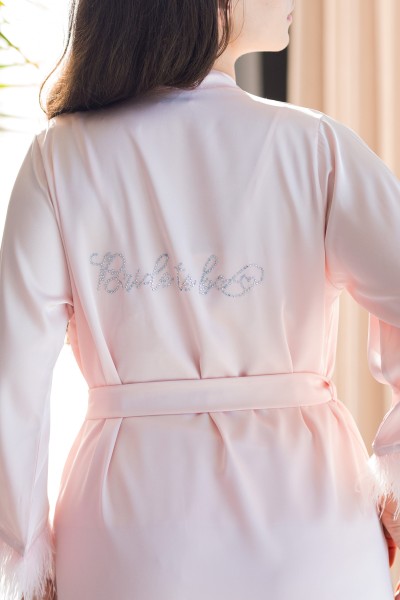 Ensemble satin 3 pièces Bride to be – Lingerie mariage chic | Glossy Envy