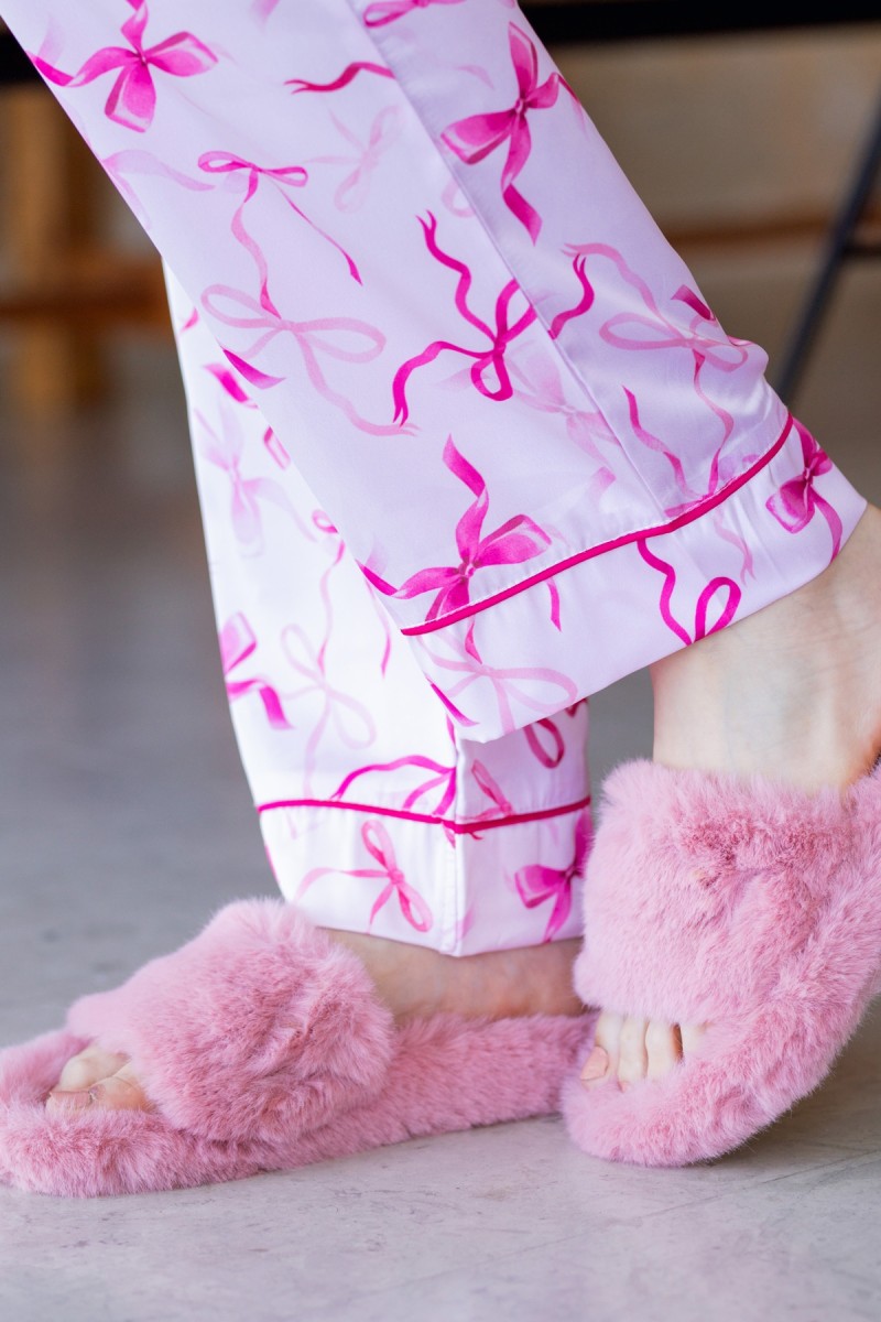 Pyjama femme satin style Boyfriend | Glossy Envy