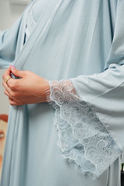Pyjama maternité 2 pièces en coton-viscose
