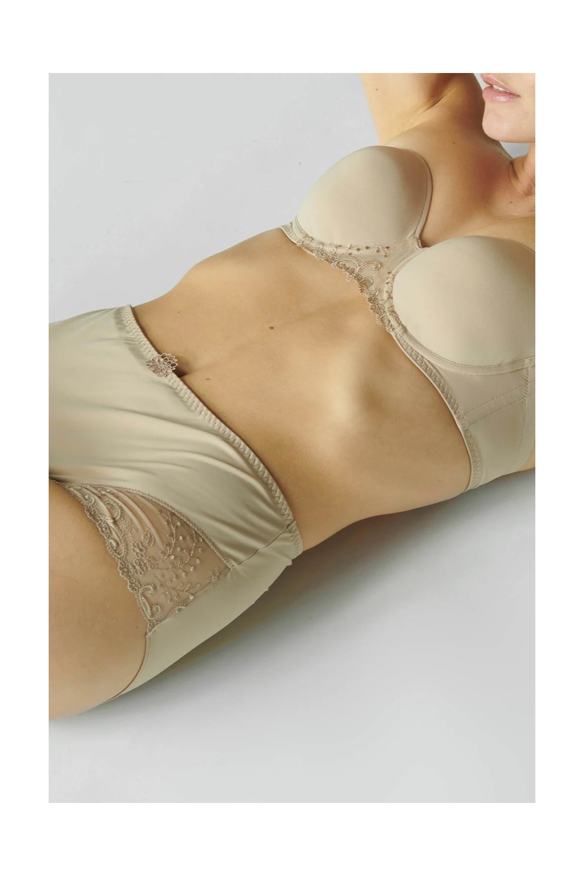 Culotte taille haute - Délice - 1 pièce chair