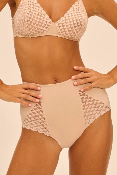 Gaine Slip Taille Haute - 1 pièce Chair