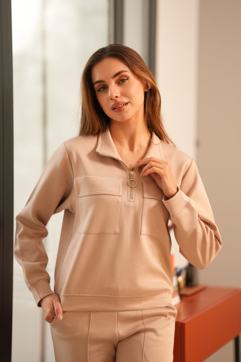 Ensemble jogging femme chic 2 pièces | Glossy Envy Tunisie
