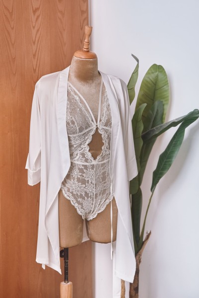 Body Dentelle Blanc